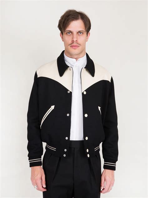 celine mens jackets|celine men's varsity jacket.